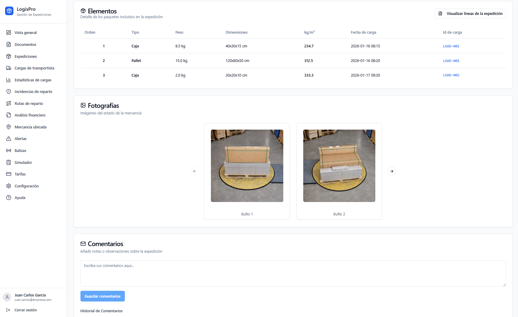 Medición volumétrica
